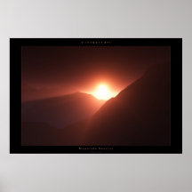 Mountain Sunrise Print