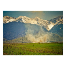 Mountains Custom Invitations