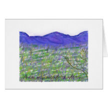 mountains, When my mind wanders... Cards