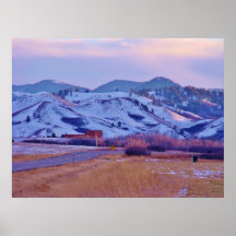 mountian road print