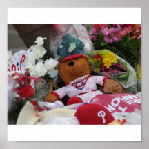 Mourning The Voice of The Phillies Print