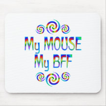 Mouse BFF Mouse Pad