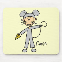 Mouse Dress Up T-shirts and Gifts Mousepad