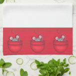 Mouse in Pocket Hand Towels