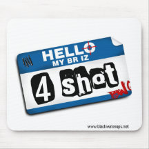Mouse Pad - Hello My Name Is