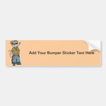 Mouse Teenager Bumper Stickers