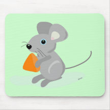 MOUSE WITH CHEESE MOUSE MATS