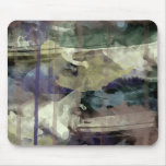 Mousemat, Abstract painting, Yellow blue green Mousepads