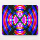 Mousemat, Abstract Trippy Colourful Background