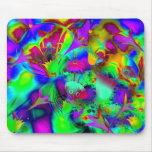 Mousepad Abstract Art Floral Explode 2