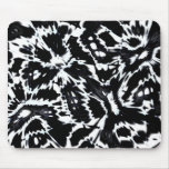 Mousepad Abstract Art Wild About Black White