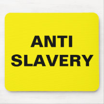 Mousepad Anti Slavery Yellow