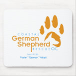 Mousepad (blue/gold logo) - Coastal GSR