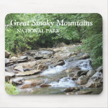 Mousepad-Great Smoky Mountains Stream Photo
