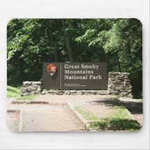 Mousepad-GSM National Park Entrance Sign Photo