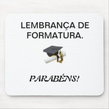 mousepad LEMBRANÇA DE FORMATURA
