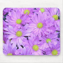 Mousepad, "Purple Daisies"