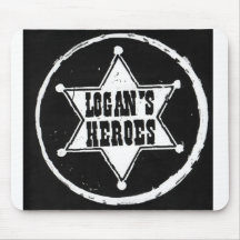 Mousepad w/light text - Customised