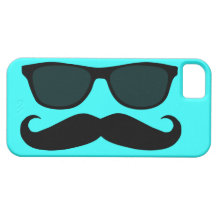 Moustache and shades