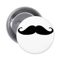 Moustache! Buttons