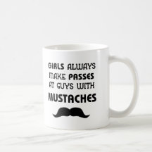 Moustache Coffee Mugs