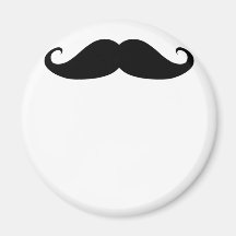 Moustache! Fridge Magnets