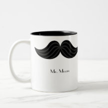 Moustache Groom's Mug