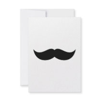 Moustache Invitation