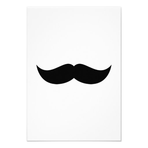 Moustache Invitation