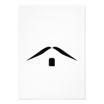 Moustache Invitation