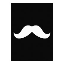Moustache Invitation