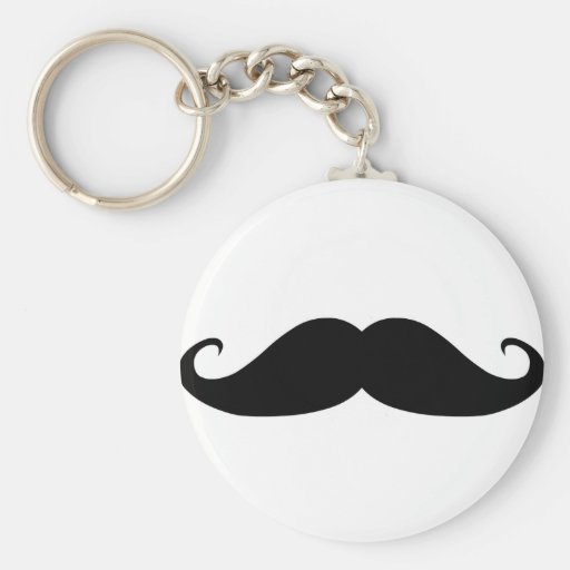 Moustache! Key Chains