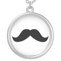 Moustache Necklace