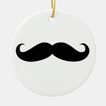 Moustache Ornament