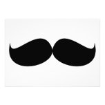 Moustache Personalised Announcement
