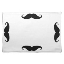Moustache Placemat