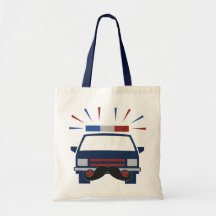 Moustache Police custom bag - choose style & colou