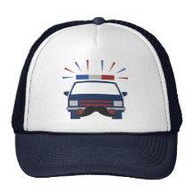 Moustache Police hat - choose colour