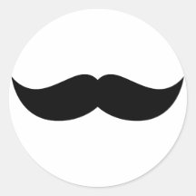 Moustache Sticker