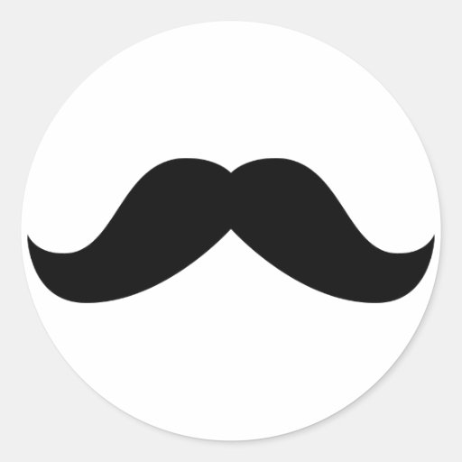 Moustache Sticker