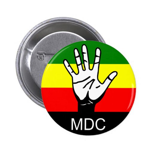 Movement For Democratic Change, Colombia flag Button