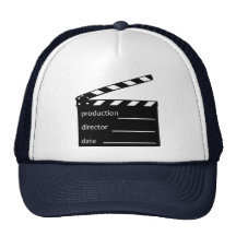 Movie clapper hats