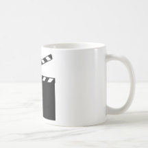 Movie - clapperboard mugs