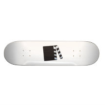 Movie Clapperboard Skateboard Deck