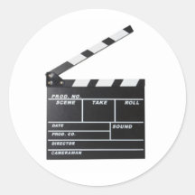 movie film clapperboard stickers