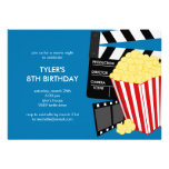 Movie Night Birthday Party Invitation