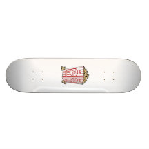 Movie Popcorn Custom Skate Board