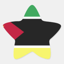 Mozambique Flag Sticker