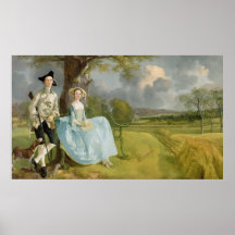 Mr and Mrs Andrews, c.1748-9 Print