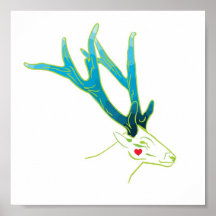 Mr. Antlers Print